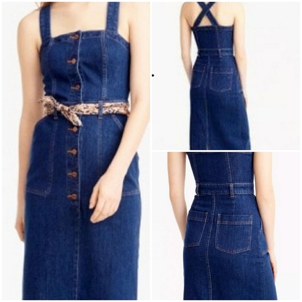 J crew apron dress